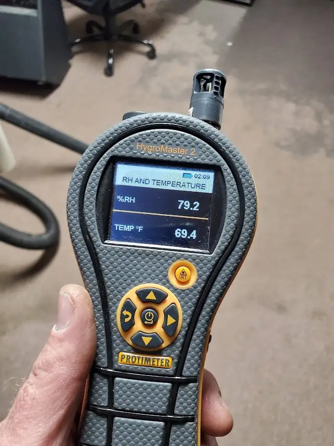 Moisture meter humidity assessment for Fire & Smoke Damage Restoration in Linthicum